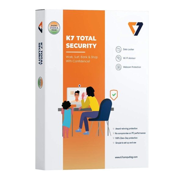 K7 – Total Security 1 User 1 Year