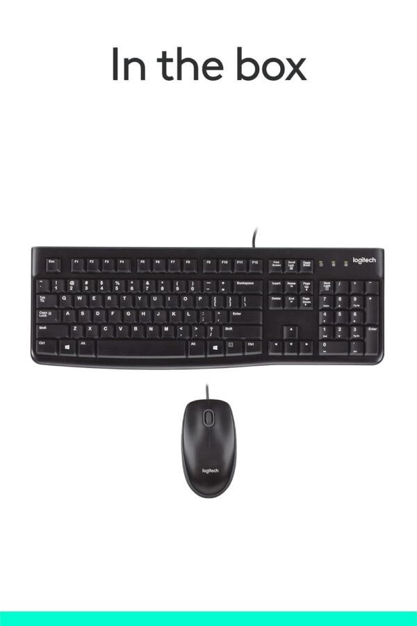 Logitech Keyboard & Mouse Combo USB MK120